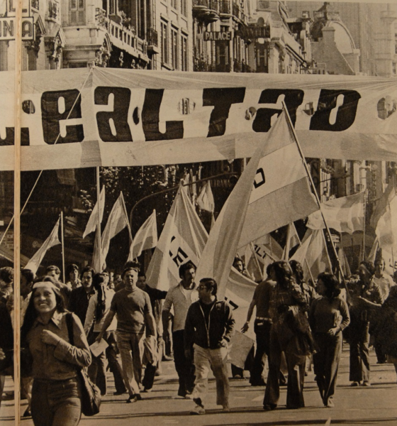Juventud Peronista en los 70s. Créditos: Razón y revolución 